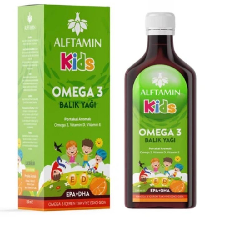 Kids Omega 3 Balık Yağı 150 Ml